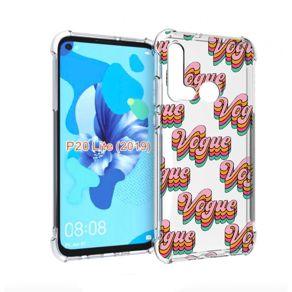 

Чехол бампер MyPads вогуе для Huawei P20 Lite (2019), Прозрачный, Tocco