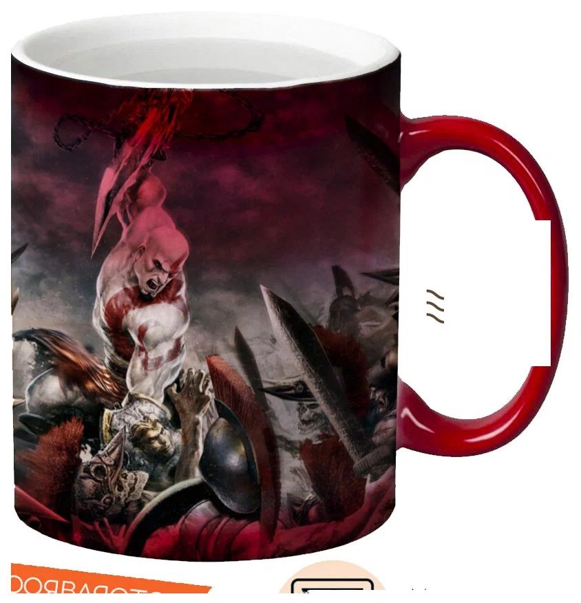 

Кружка CoolPodarok God of war 2 Наносит удар сверху