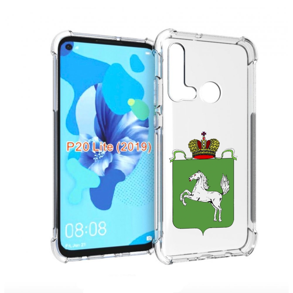 

Чехол бампер MyPads герб томская область для Huawei P20 Lite (20, Прозрачный, Tocco