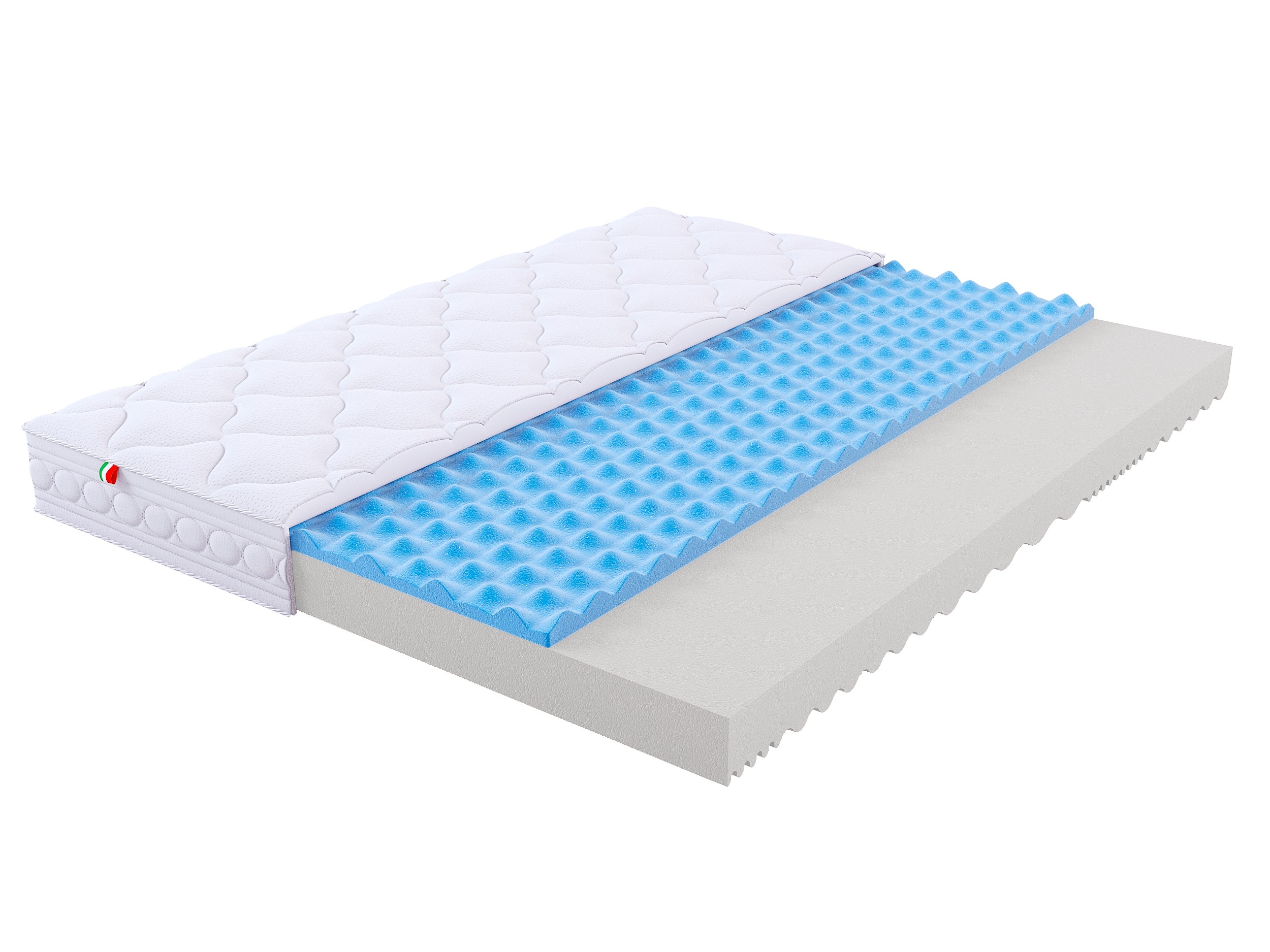

Матрас Lineaflex Ergolife 120х200, Бежевый;белый;серый;серебристый, Ergolife