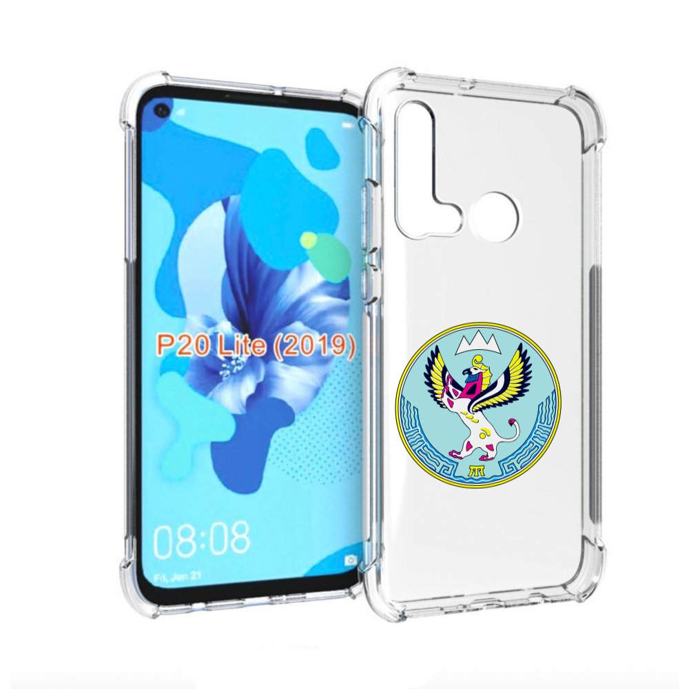 

Чехол бампер MyPads герб-алтаискии-краи для Huawei P20 Lite (, Прозрачный, Tocco