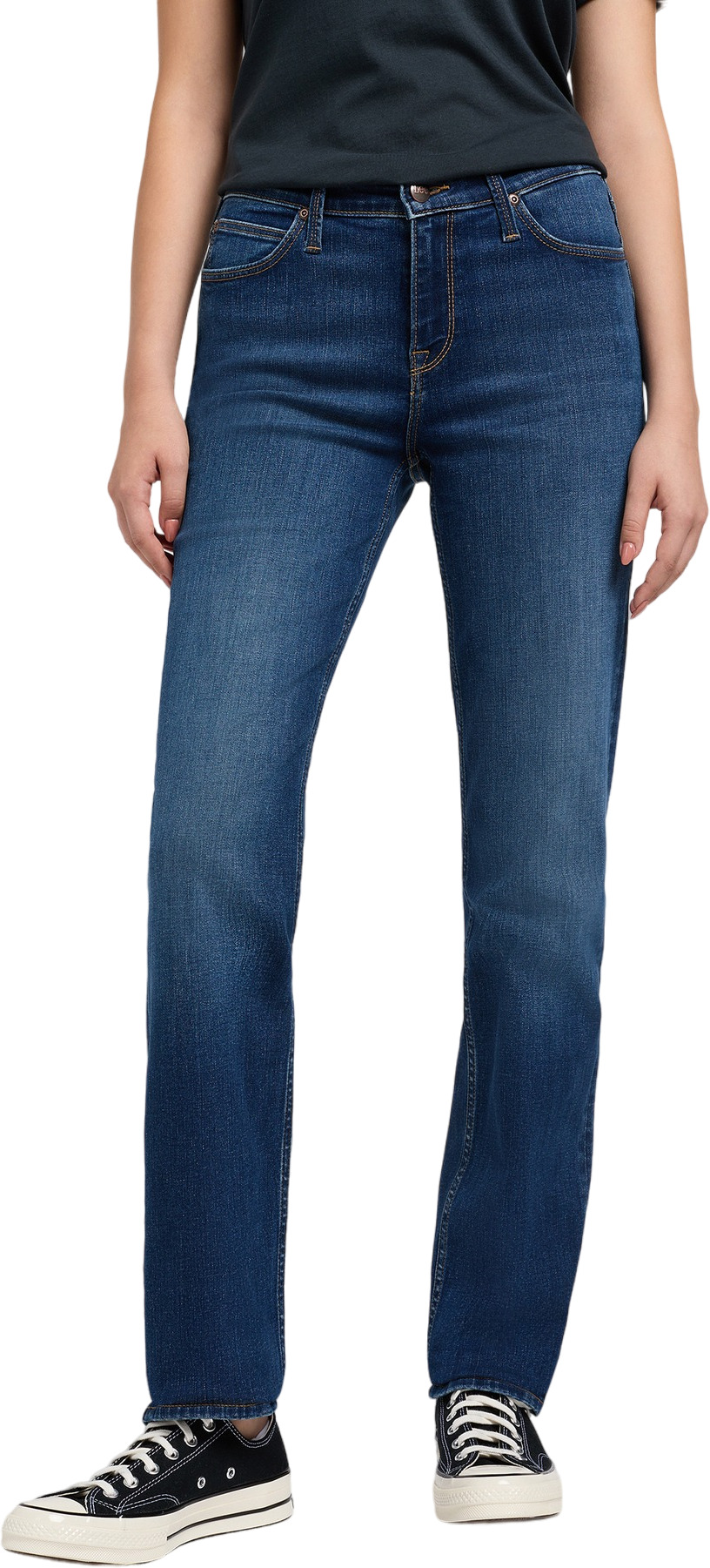 

Джинсы женские Lee MARION STRAIGHT A синие 34/31, Синий, MARION STRAIGHT A