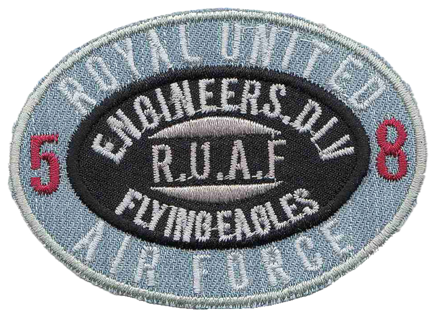 

33821/1SB Термоаппликация HKM Овал Royal United, Аппликации, бантики, термотрансфер