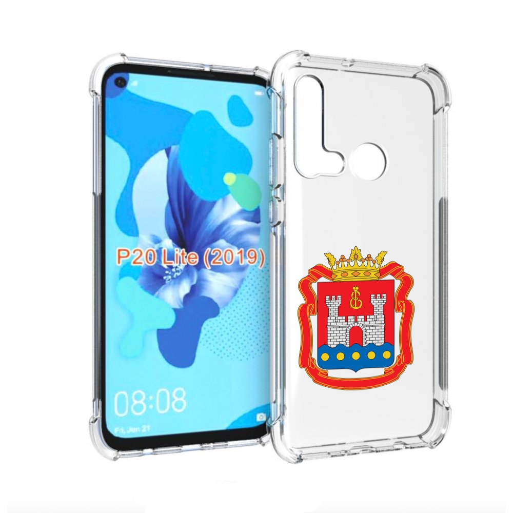 

Чехол бампер MyPads герб-калининградская-область для Huawei P20, Прозрачный, Tocco