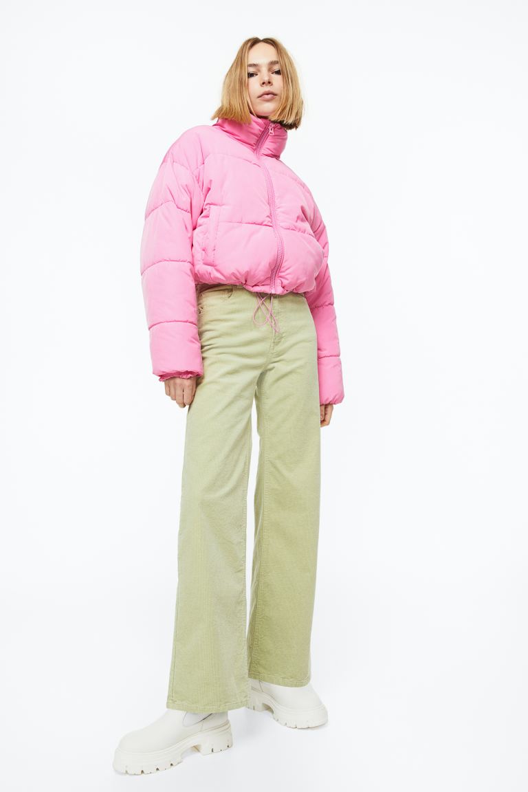 

Брюки женские H&M 1041830002 зеленые 32 (доставка из-за рубежа), 1041830002