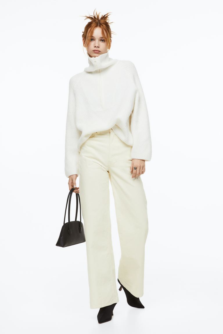

Брюки женские H&M 1041830003 белые 32 (доставка из-за рубежа), 1041830003