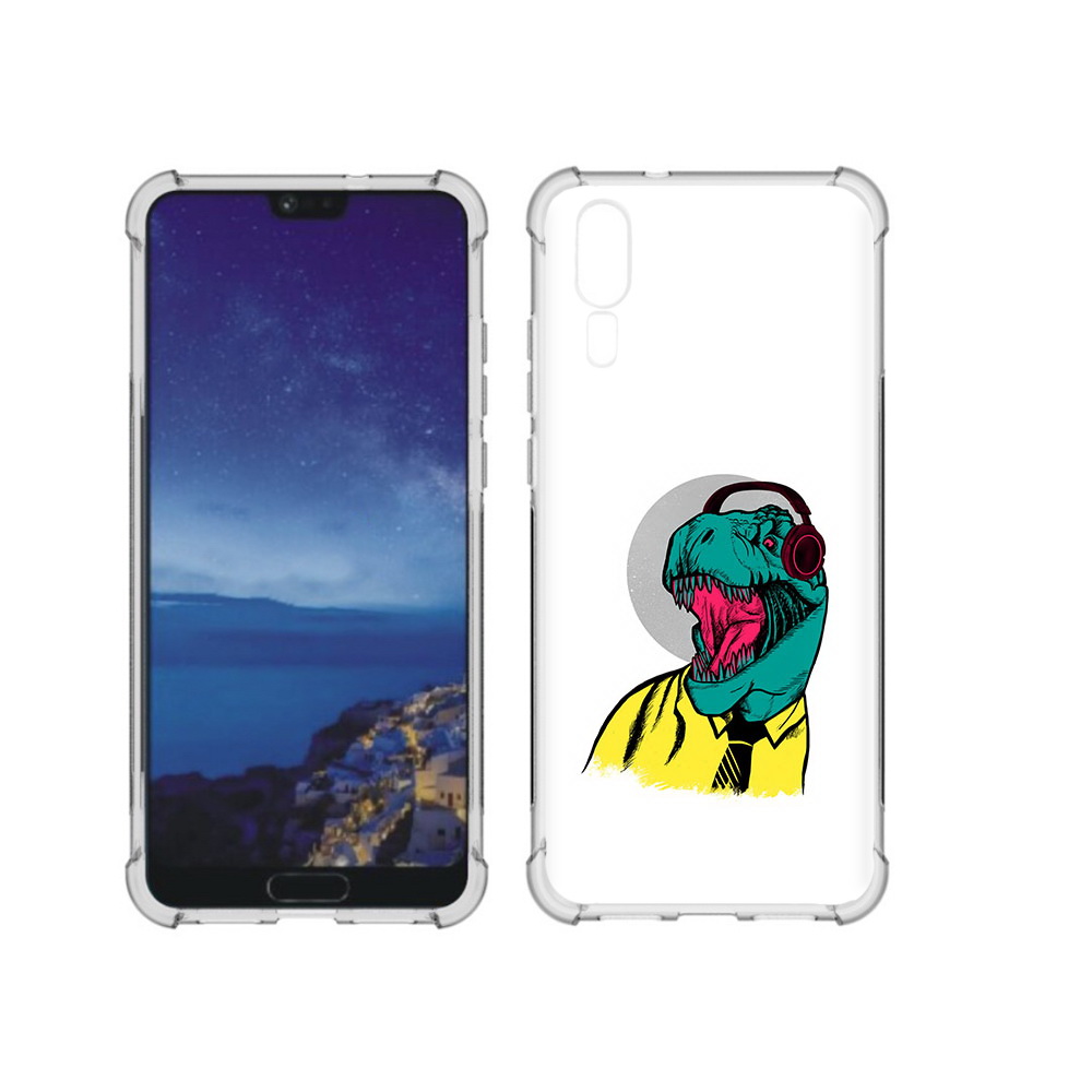 

Чехол MyPads Tocco для Huawei P20 дино (PT108006.52.326), Прозрачный, Tocco