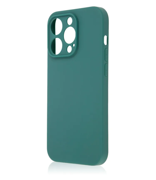 

Накладка силикон для Apple iPhone 14 Pro с микрофиброй Green, Зеленый, iPhone 14 Pro