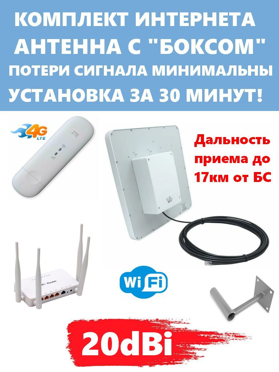 

Усилитель интернет сигнала АНТЕКС Box 9898, Box