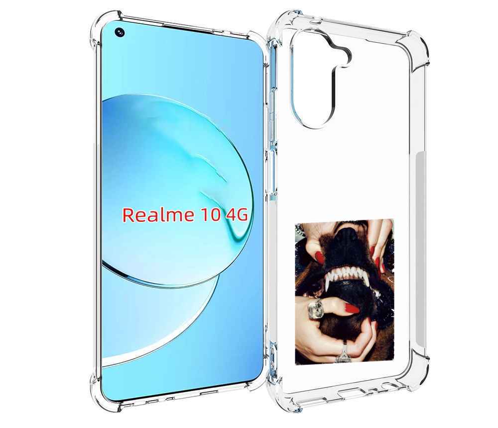 

Чехол MyPads маникюр для Realme 10, Прозрачный, Tocco