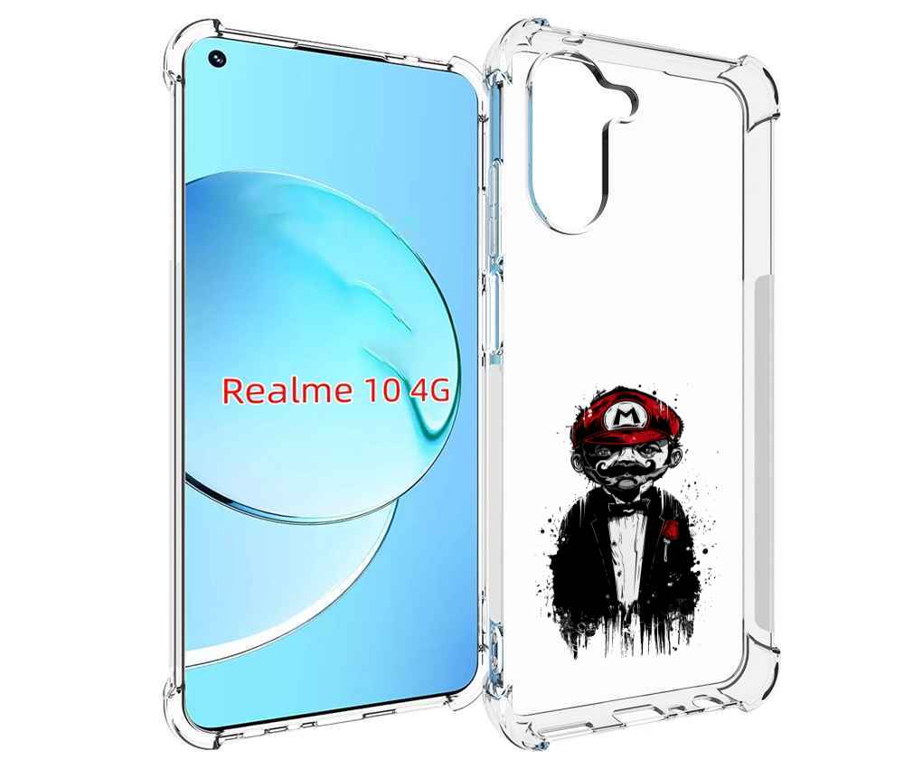 

Чехол MyPads марио для Realme 10, Прозрачный, Tocco