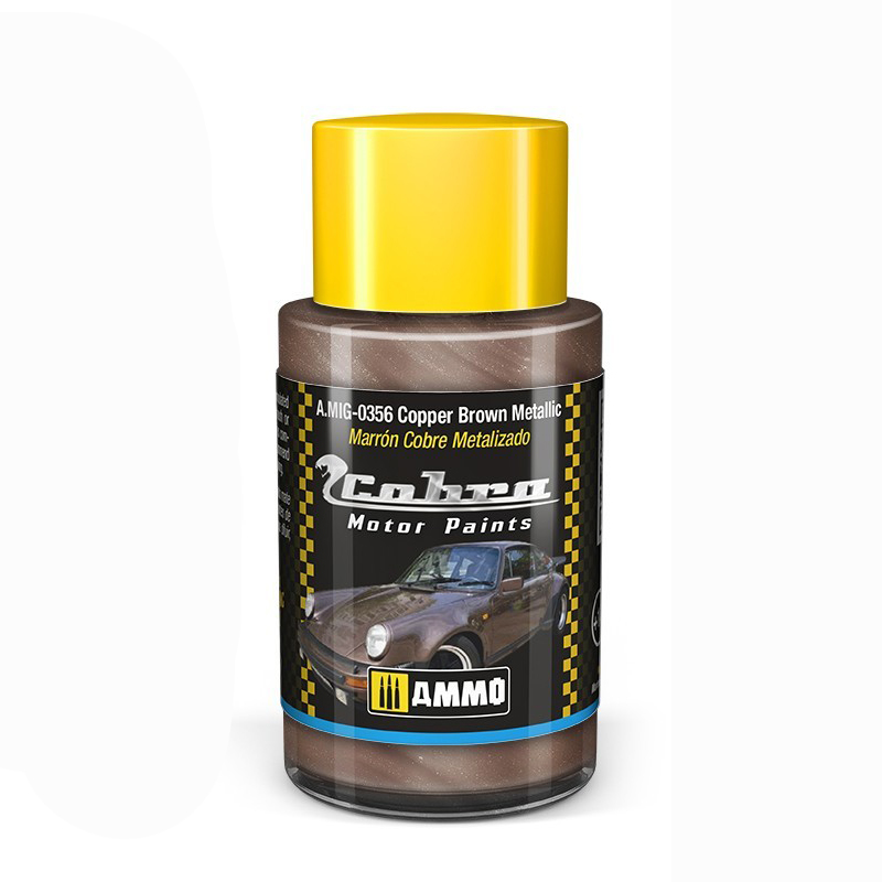 

Акриловая краска Ammo Mig Cobra Motor Коричневый металлик AMIG0356