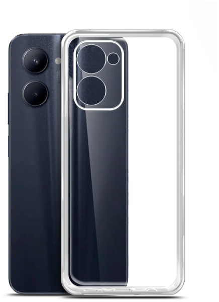 

Накладка силикон для Realme C33 Прозрачный, Realme C33