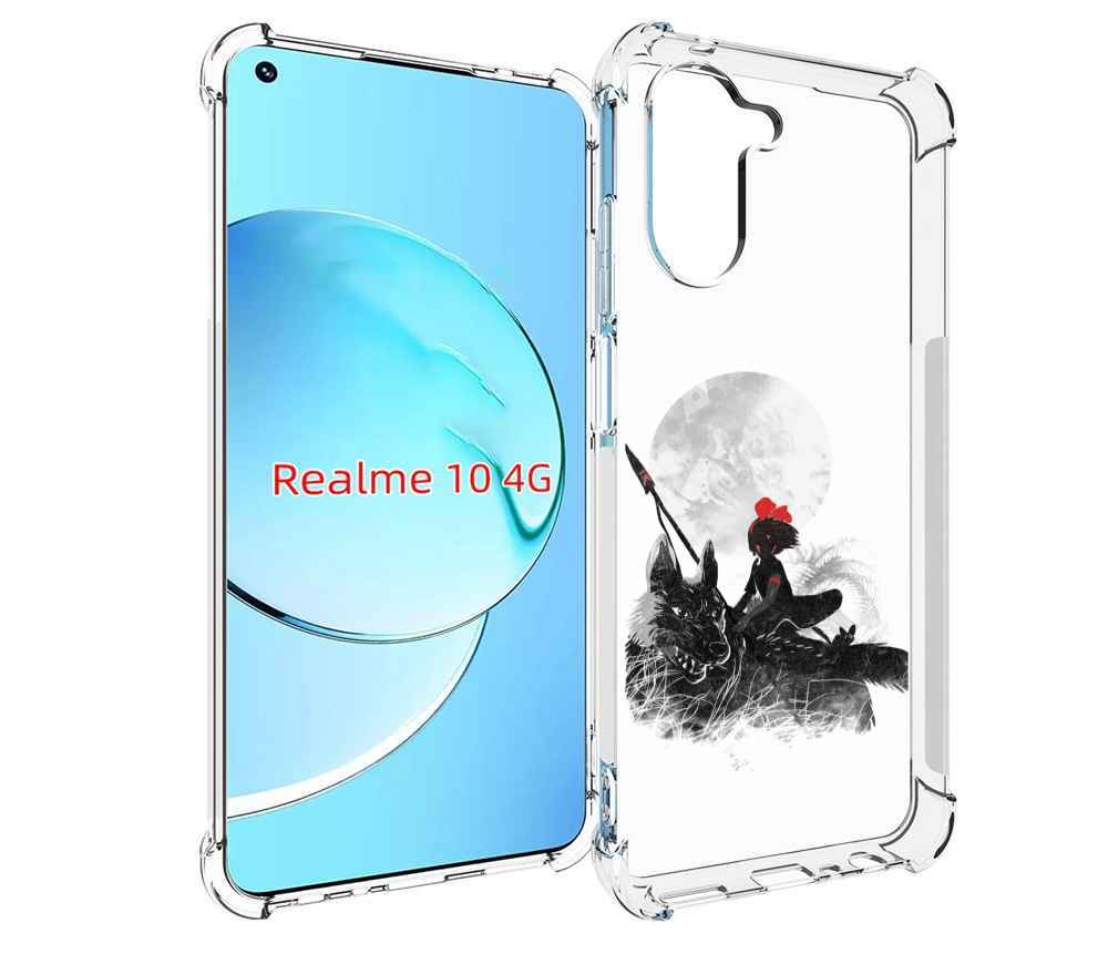 

Чехол MyPads мононоке для Realme 10, Прозрачный, Tocco