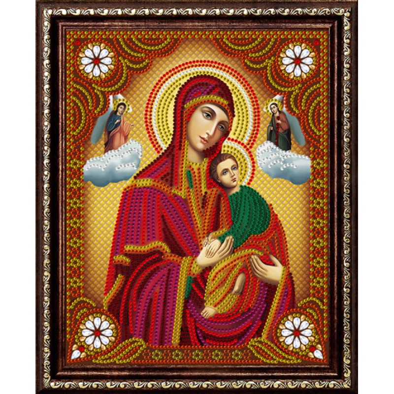 

Алмазная мозаика DVEKARTINKI KDA Страстная Икона Божией Матери 27x33, подрамник, Страстная Икона Божией Матери
