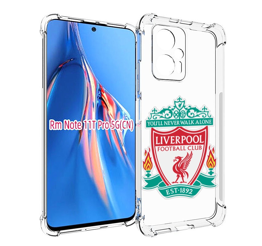 

Чехол MyPads Герб-Ливерпуля для Xiaomi Redmi Note 11T Pro / 11T Pro Plus / Poco X4 GT п..., Прозрачный, Tocco