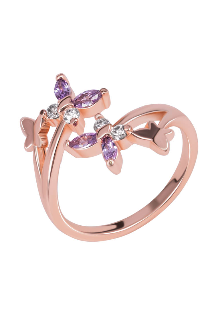 

Кольцо из бижутерного сплава OTOKODESIGN 6-56436, циркон, 6-56436
