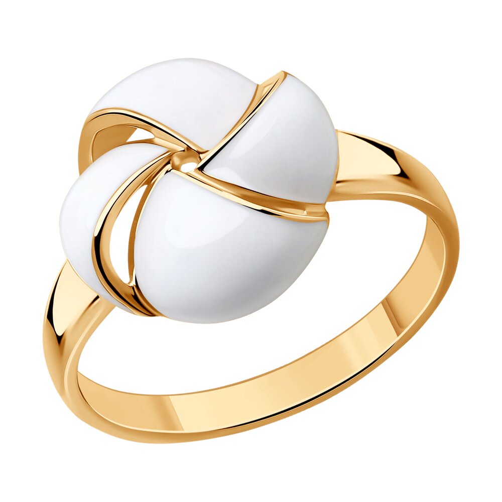 

Кольцо из серебра р. 17,5 Diamant 93-110-01656-1, эмаль, 93-110-01656-1