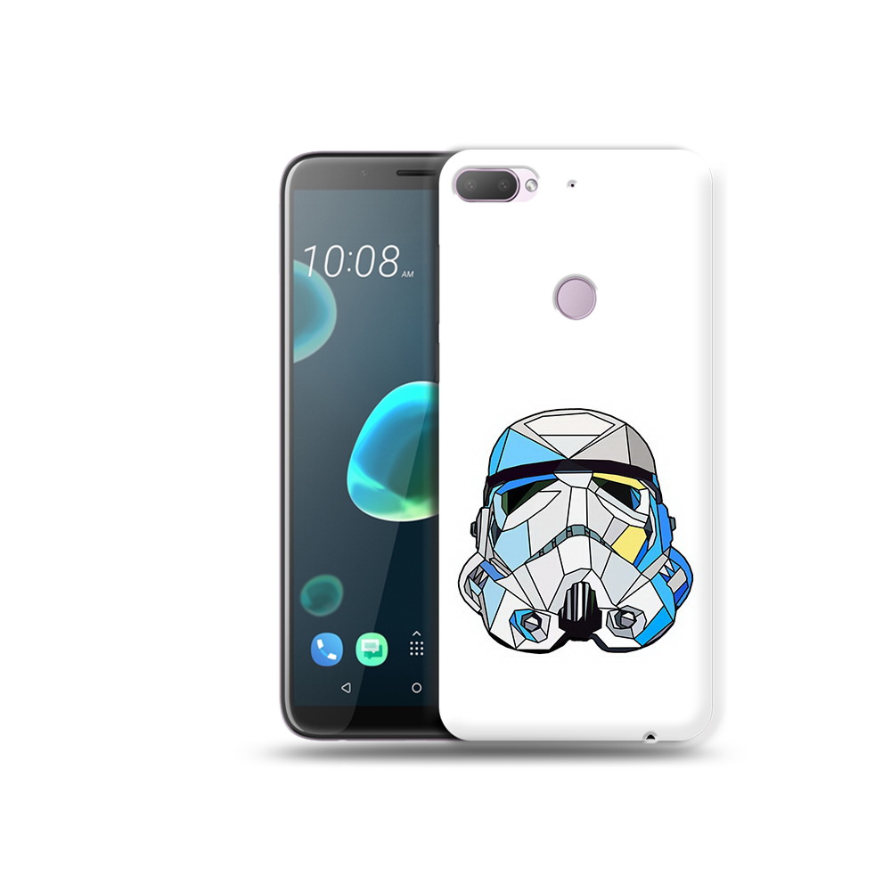 

Чехол MyPads Tocco для HTC Desire 12 Plus star wars дарт вейдер, Прозрачный, Tocco
