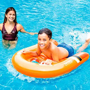 надувной плот для плавания серфер 102х89 см от 6 лет арт 58154 Интекс 1113₽