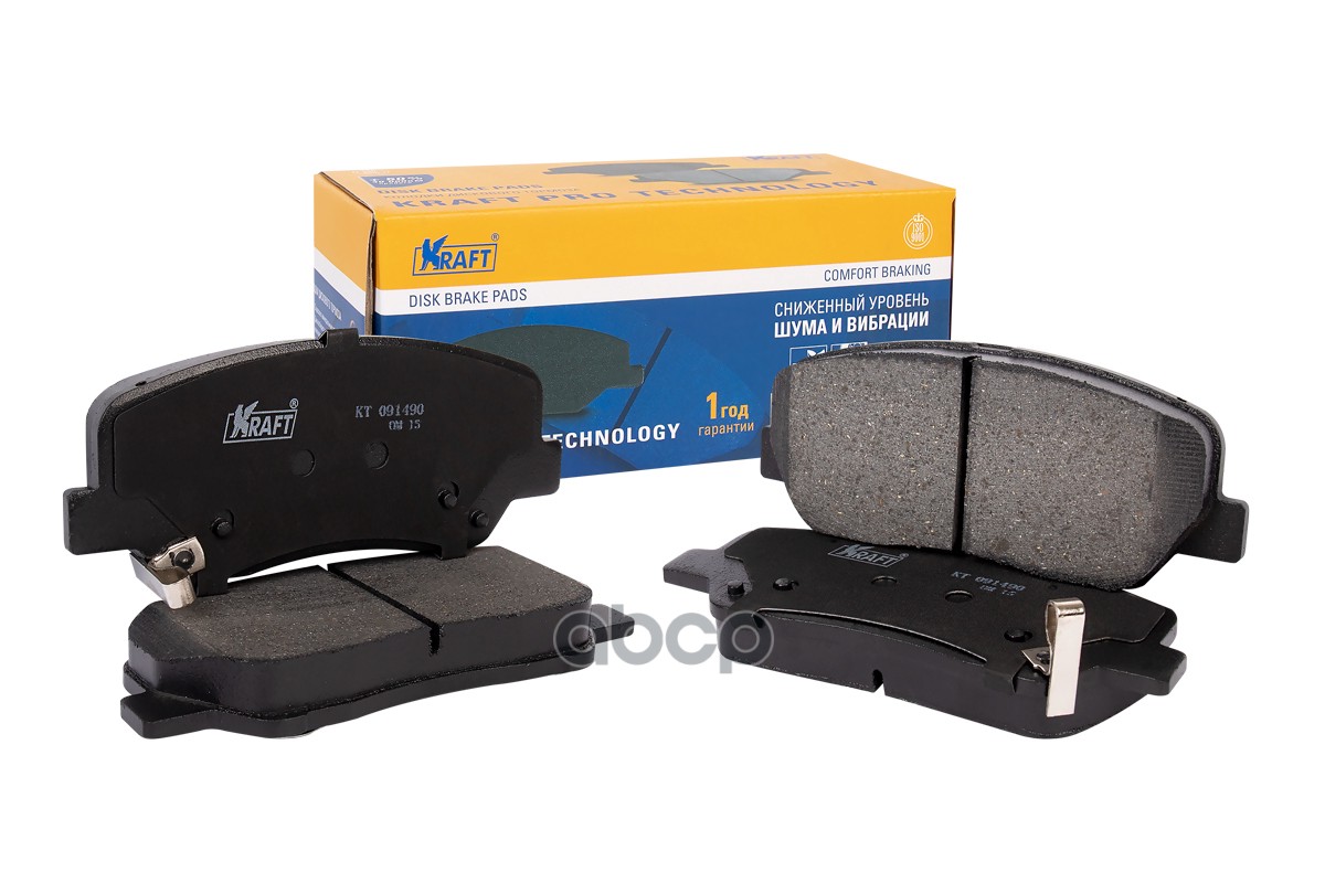 

Колодки Дисковые Передние (С Антишумовой Накладкой) KRAFT KT091490