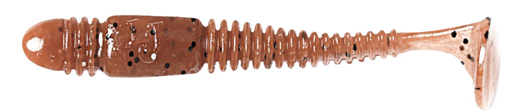 

Виброхвосты съедобные LJ Pro Series TIOGA 2.4in (06.20)/PA17 9шт., Коричневый, Tioga