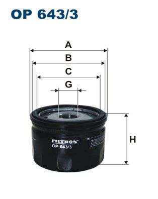 Фильтр Масляный Hengst H14WD01