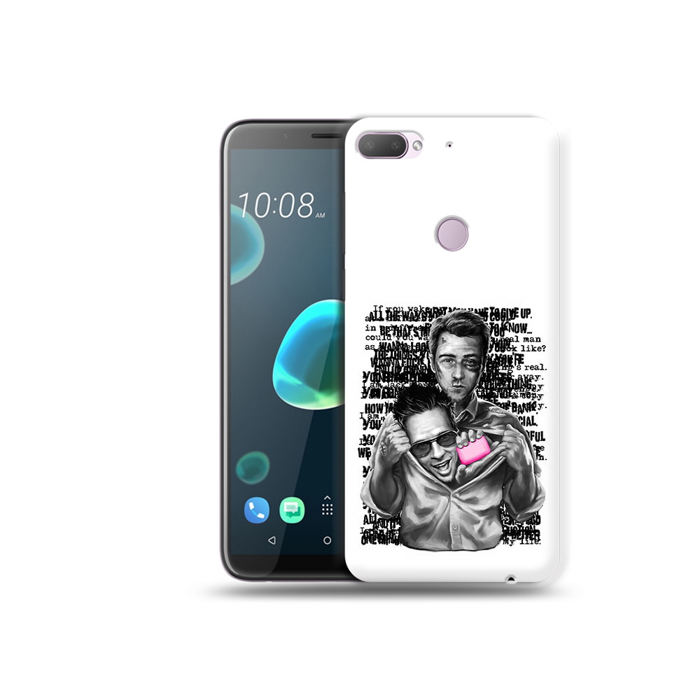 

Чехол MyPads Tocco для HTC Desire 12 Plus бойцовский клуб, Прозрачный, Tocco