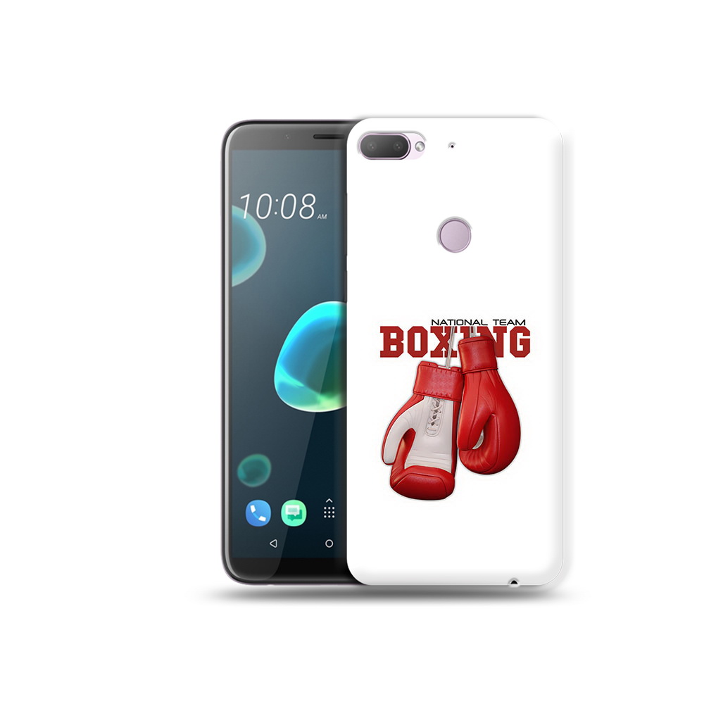 

Чехол MyPads Tocco для HTC Desire 12 Plus боксерские перчатки, Прозрачный, Tocco