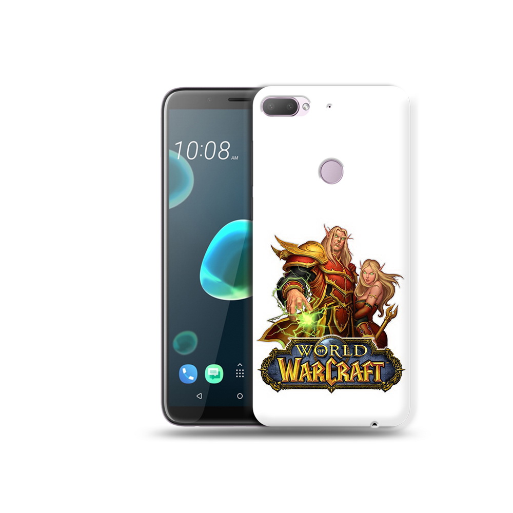 

Чехол MyPads Tocco для HTC Desire 12 Plus варкрафт2, Прозрачный, Tocco