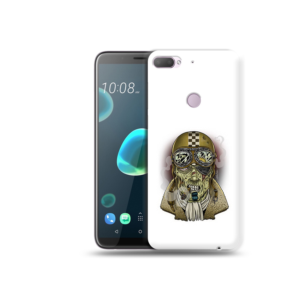 

Чехол MyPads Tocco для HTC Desire 12 Plus военный зомби, Прозрачный, Tocco