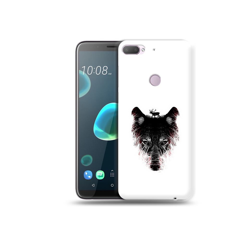 

Чехол MyPads Tocco для HTC Desire 12 Plus волк в траве, Прозрачный, Tocco