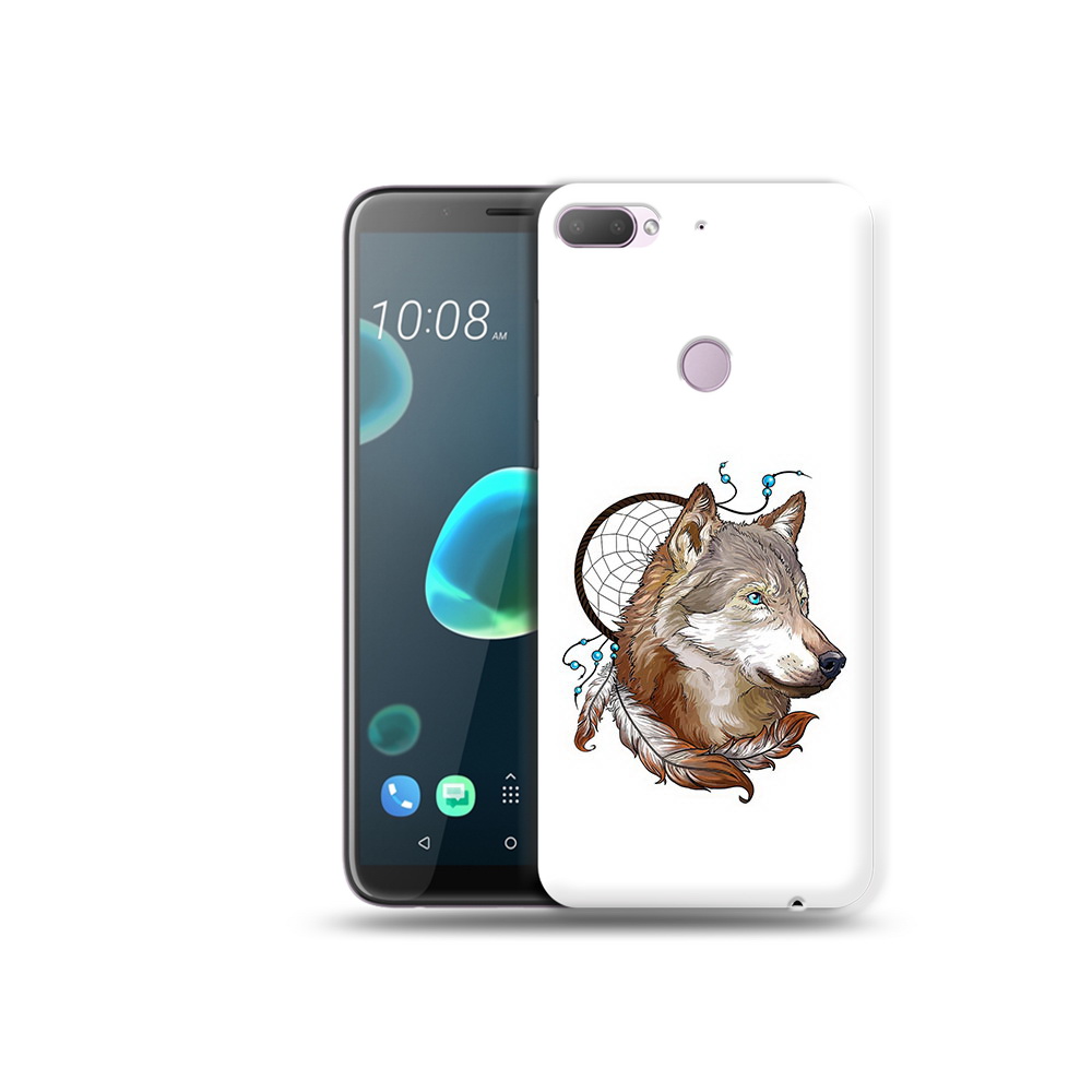 

Чехол MyPads Tocco для HTC Desire 12 Plus волк и ловец снов, Прозрачный, Tocco
