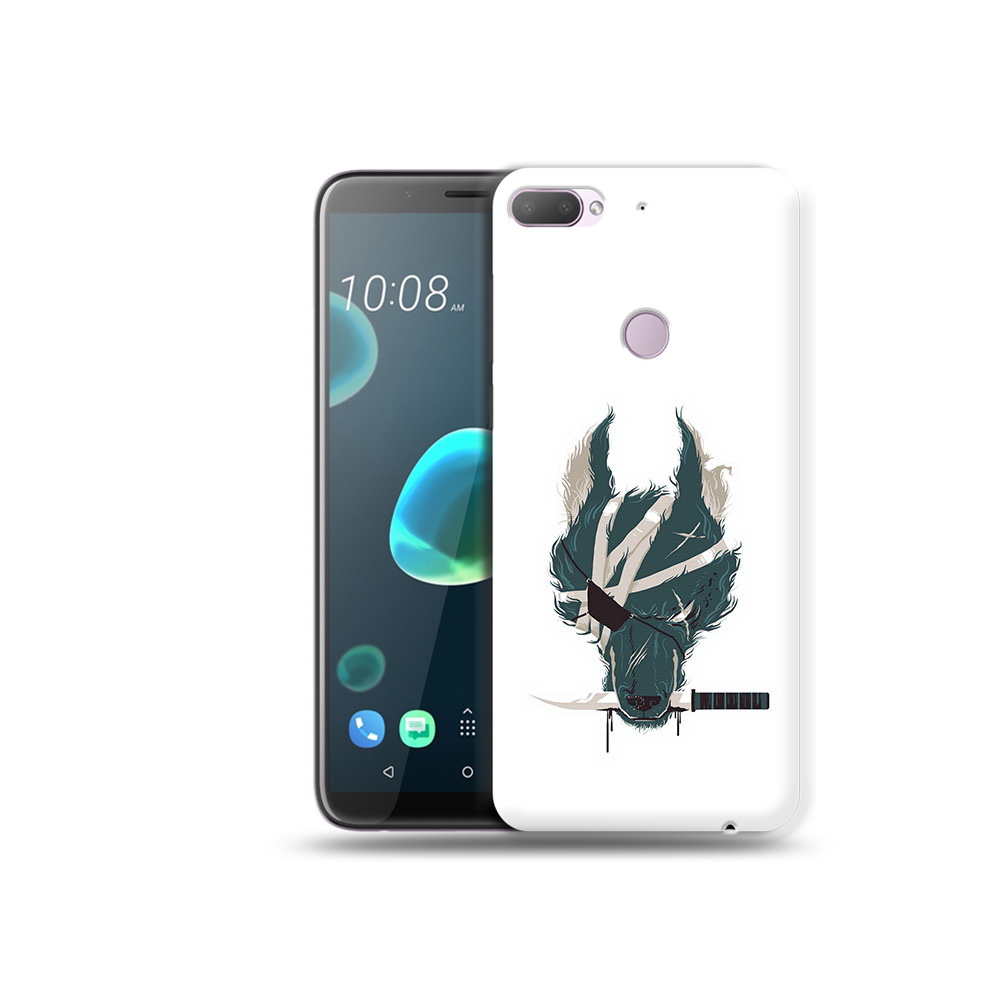 

Чехол MyPads Tocco для HTC Desire 12 Plus волк-разбойник, Прозрачный, Tocco