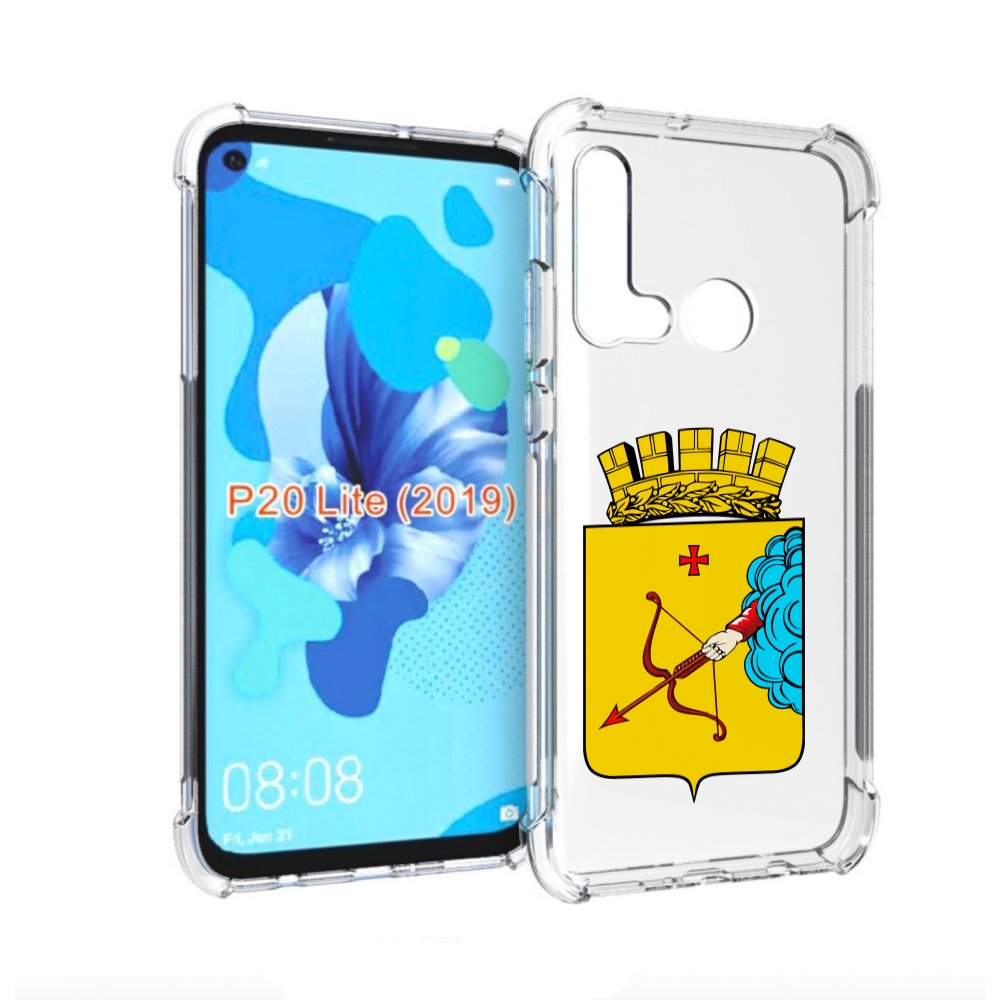 

Чехол бампер MyPads герб-кировская-область для Huawei P20 Lite (, Прозрачный, Tocco
