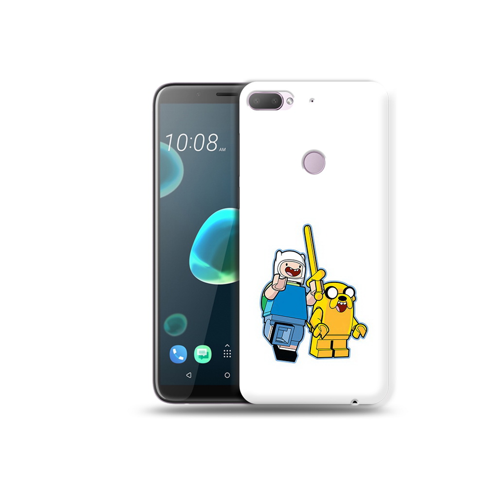 

Чехол MyPads Tocco для HTC Desire 12 Plus время приключений лего, Прозрачный, Tocco