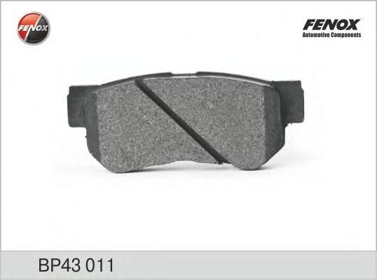 

Тормозные колодки FENOX задние bp43011, Колодки торм.зад. FENOX bp43011 FENOX bp43011