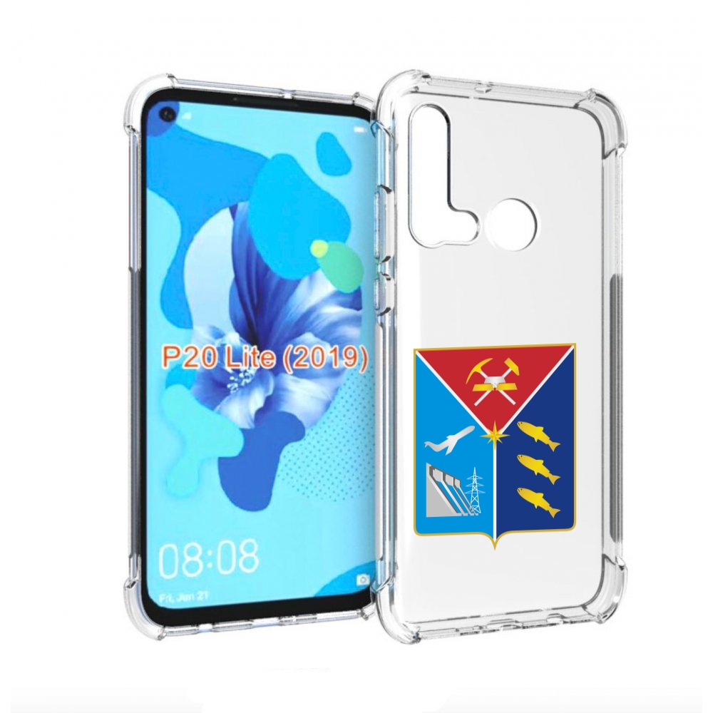 

Чехол бампер MyPads герб-магаданская-область для Huawei P20 Lite, Прозрачный, Tocco