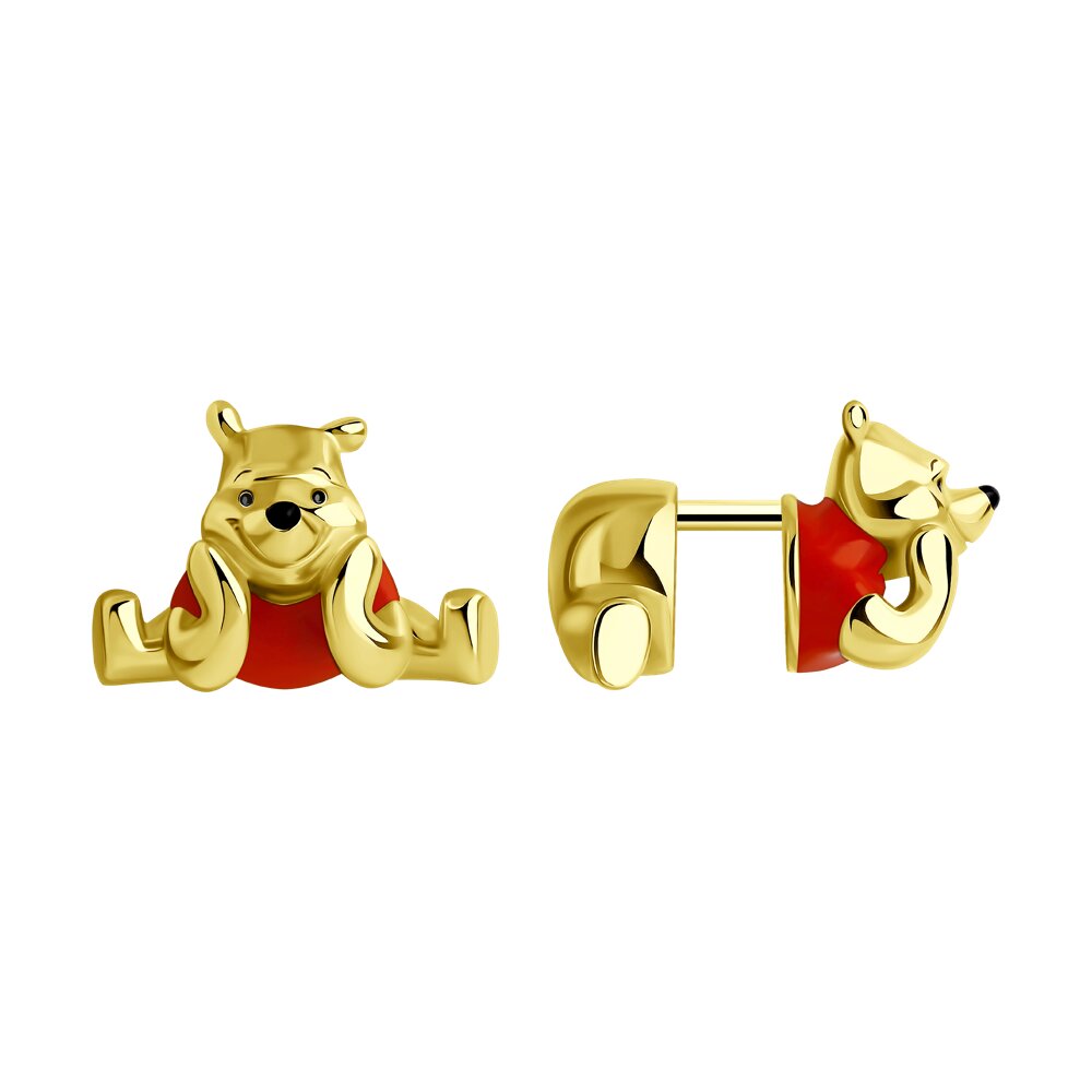 

Серьги из серебра с эмалью SOKOLOV 93022386, 93022386