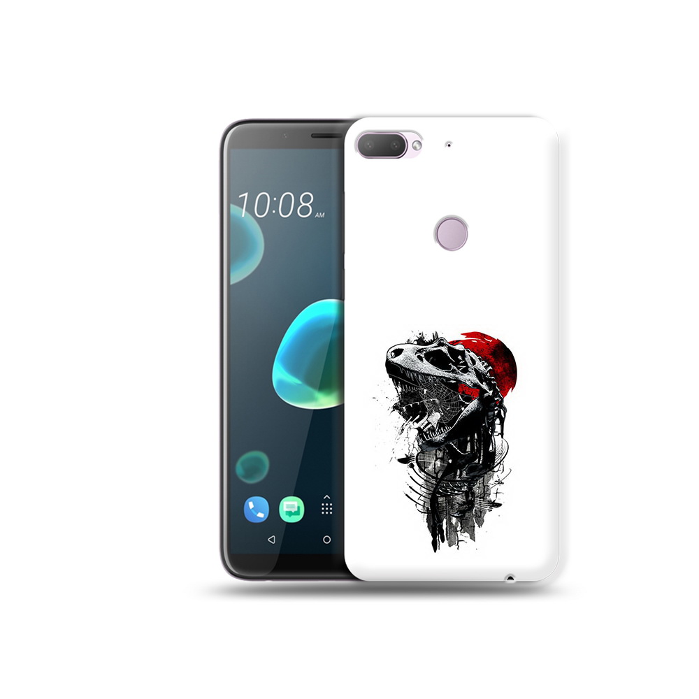 

Чехол MyPads Tocco для HTC Desire 12 Plus вымерший динозавр, Прозрачный, Tocco