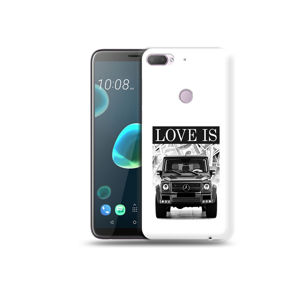 

Чехол MyPads Tocco для HTC Desire 12 Plus гелик, Прозрачный, Tocco
