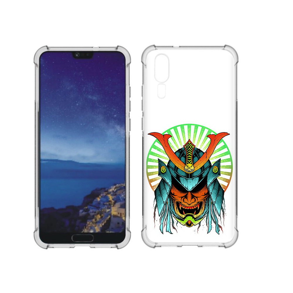 

Чехол MyPads Tocco для Huawei P20 ешимитсу рисунок (PT108006.52.345), Прозрачный, Tocco
