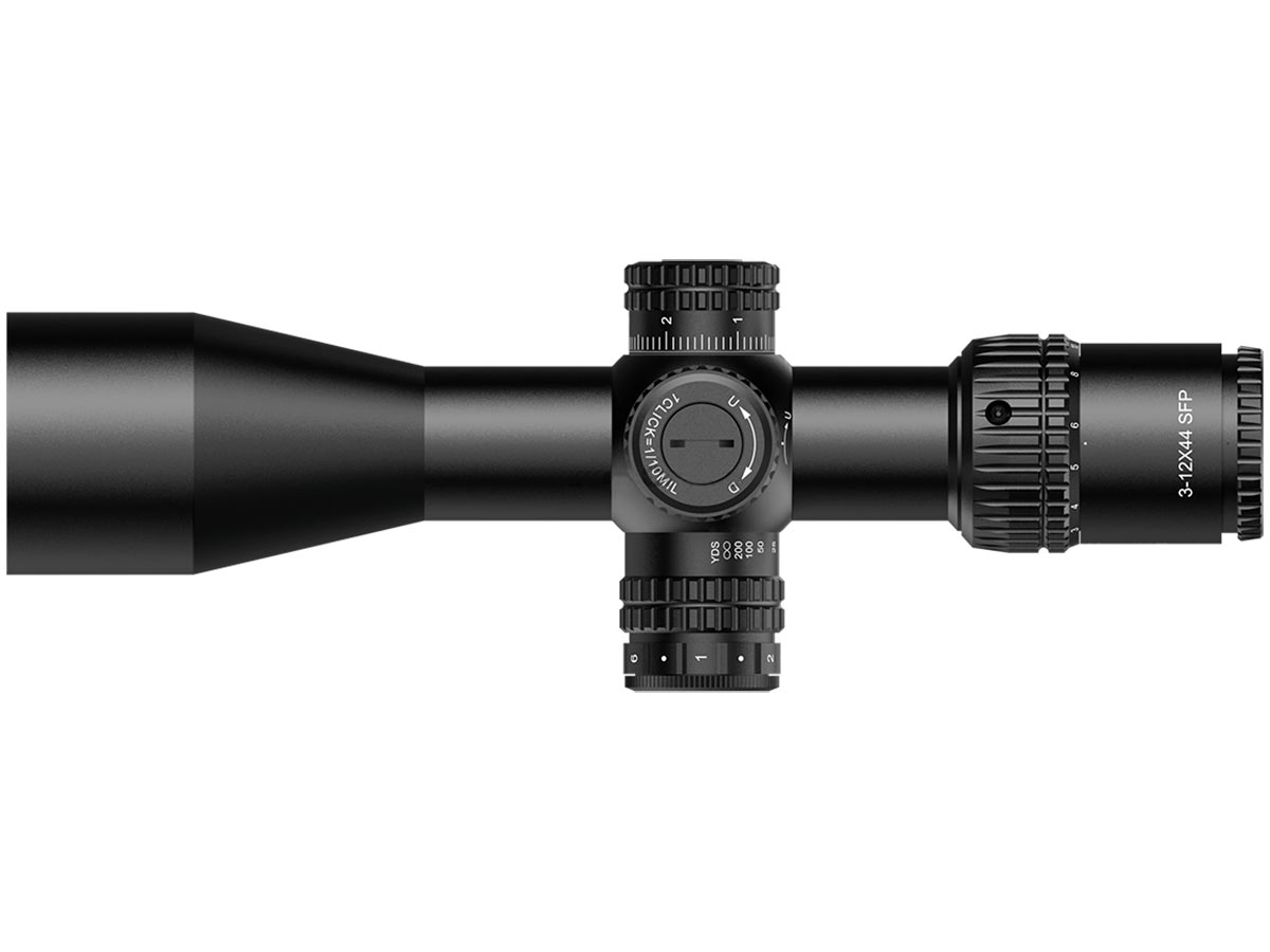 

Прицел Vector Optics Veyron 3-12x44 IR, SF-параллакс, сетка MPR-V10 MIL, подсветка красная, Черный, Veyron