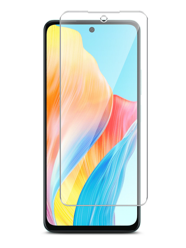 Гибридное защитное стекло Brozo на OPPO A58 4G