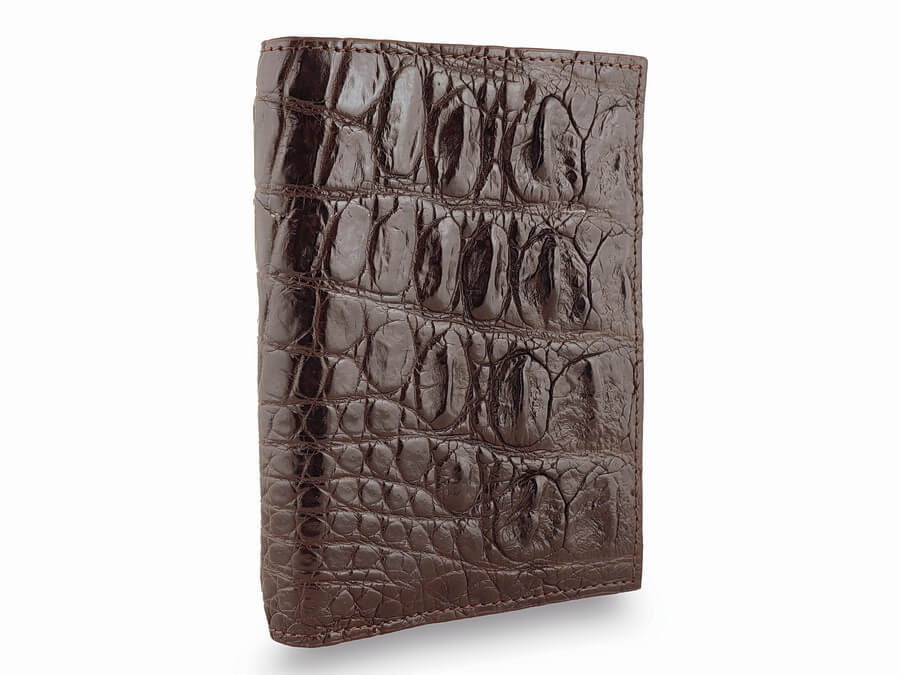 

Обложка для паспорта унисекс Exotic Leather kk-548 коричневая, Коричневый, kk-548