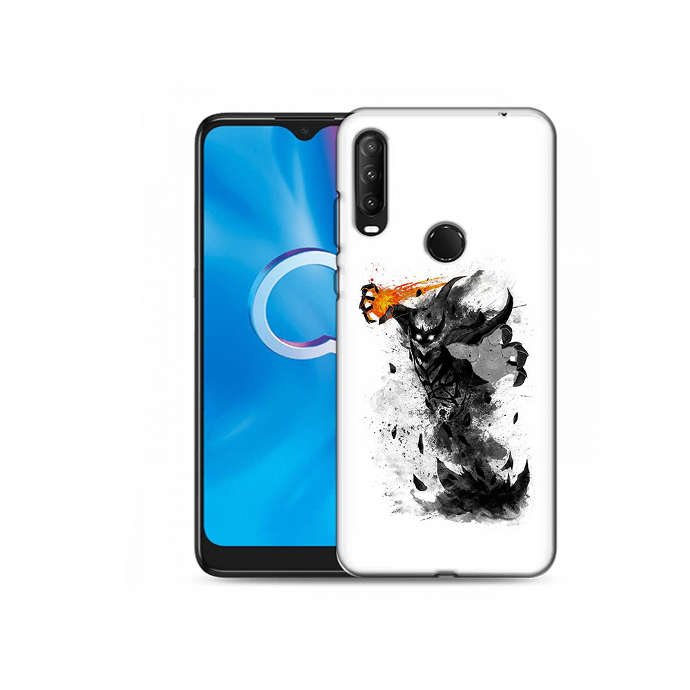 

Чехол MyPads Tocco для Alcatel 1SE (2020) 5030D nevermore черно белый (PT152068.668.21), Прозрачный, Tocco