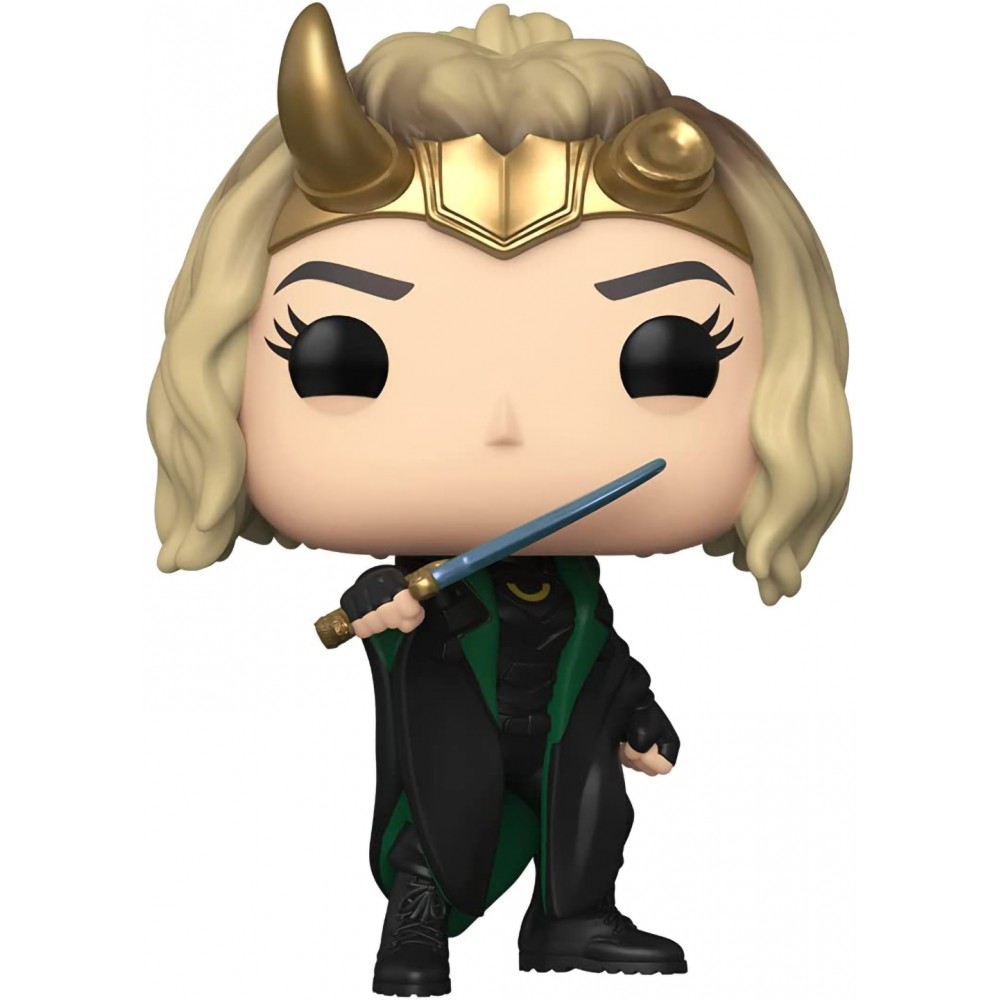 фото Фигурка funko pop! bobble marvel loki sylvie with cape 55744