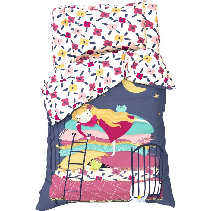 

Постельное белье Этель 1,5 сп Sleeping princess 143х215 см, 150х214 см, 50х70 см -1 шт, 10