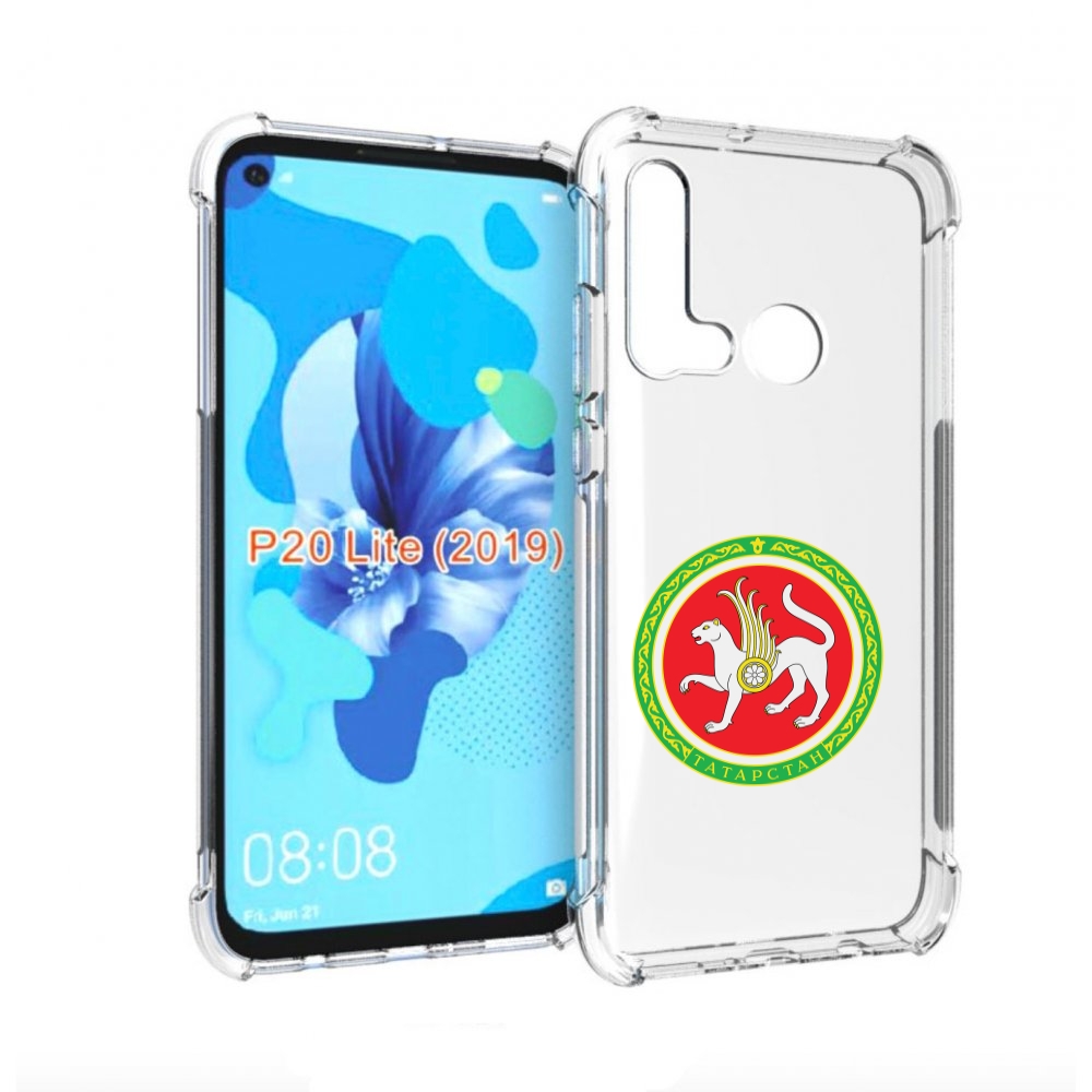 

Чехол бампер MyPads герб-татарстан-казань для Huawei P20 Lite (2, Прозрачный, Tocco