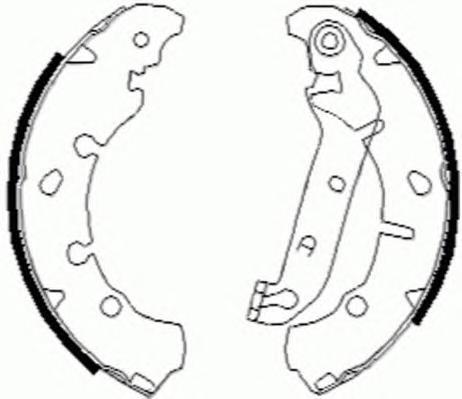 

Тормозные колодки FERODO барабанные fsb635, Колодки торм.бараб. FERODO fsb635 FERODO fsb635